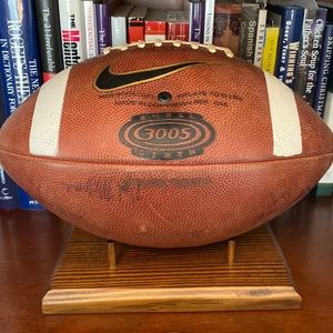 Auburn Tigers official football 🏈 signed by head coach Tommy Tuberville